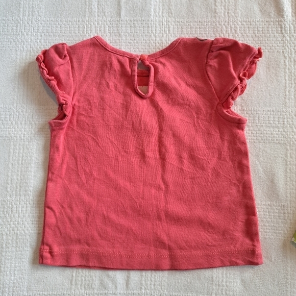 Gymboree girls size 6-12 months monkey t-shirt - Picture 2 of 3